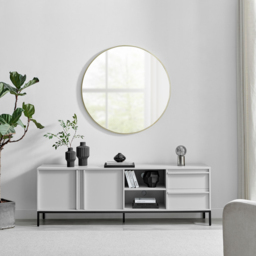 Furniturebox Sval 2 Door 2 Drawer 2 Shelf Off White Wooden TV Unit - Size: 40 x 180 x 40cm - Wilko - thumbnail 7