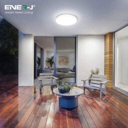 ENER-J 12W LED Ceiling light with Changeable CCT and Microwave Sensor - Size: 150 x 120 x 40cm - Wilko - thumbnail 3