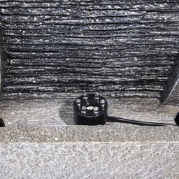 Living and Home LED Lighted Grey Water Feature with Solar Panel for Garden - Size: 50x27.5x18 - Wilko - thumbnail 7