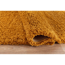 Desire Rugs Oxford Gold Plain Shaggy Rug 120 x 170cm - Wilko - thumbnail 4