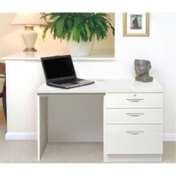 R White Cabinets 2 Drawer Single Cabinet White Set-02 Desk - Size: 72.8 x 107.9 x 54cm - Wilko - thumbnail 5
