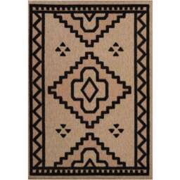 Desire Rugs Harper Black Diamond Rug 50 x 80cm - Wilko - thumbnail 1