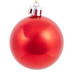 Pack of 100 Candy Cane Lane Baubles Red - Wilko - thumbnail 2