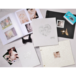Exacompta Black Ceremony Screwbound Photo Album 40 Sheets 160 Photos - Size: 2.7 x 29.8 x 37.2cm - Wilko - thumbnail 7