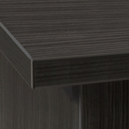 R White Cabinets 5 Shelf Black Tall Bookcase - Size: 182.8 x 47.6 x 36.6cm - Wilko - thumbnail 4
