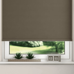 New EdgeBlinds Thermal Blackout Roller Blinds Chocolate 85cm - Size: W 85cm x D 165cm - Brown - New Edge Blinds - Wilko - thumbnail 4