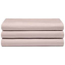 Serene Super King Cream Flat Bed Sheet - Wilko - thumbnail 1