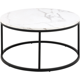 Florence Spiro White Marble Melamine Coffee Table - Furniture To Go - Wilko - thumbnail 4