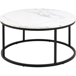 Florence Spiro White Marble Melamine Coffee Table - Furniture To Go - Wilko - thumbnail 3