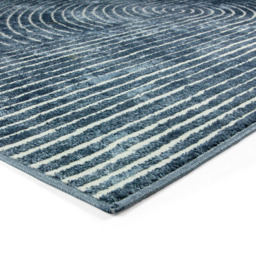 Eselle Muse Zen Navy Rug 120 x 170cm - Blue - Wilko - thumbnail 6