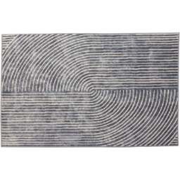 Eselle Muse Zen Navy Rug 120 x 170cm - Blue - Wilko - thumbnail 1