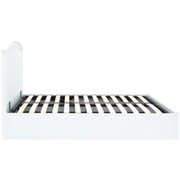 GFW Madrid Double White Wooden Ottoman Bed - Wilko - thumbnail 7