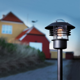 Nordlux Vejers Black Garden Lamp Post - Size: 92 x 22 x 22cm - Wilko - thumbnail 3