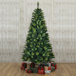Slim Mayfair Tree 6.5ft - Green - Size: 6ft - Wilko - thumbnail 3