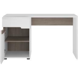 Florence Chelsea White and Oak Dressing Table - Size: 60 x 128 x 75cm - Furniture to Go - Wilko - thumbnail 4