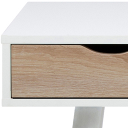 Florence Neptun 3 Drawer White and Oak Desk - Furniture To Go - Wilko - thumbnail 6