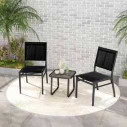 Costway Aluminium Garden Chair - Size: 1 Seater - Wilko - thumbnail 5