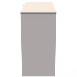 Crowndale Cube 4 Drawer Matt Kashmir Dressing Table - Cream - Wilko - thumbnail 5