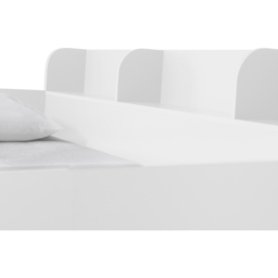 Julian Bowen Domino White Triple Sleeper Bunk Bed - Size: Single + Small Double - Wilko - thumbnail 7