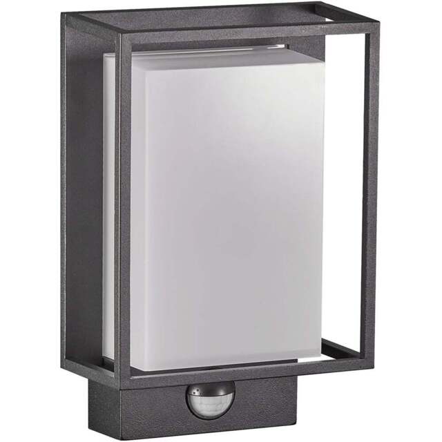 Nordlux Nestor Black Wall Light - Size: 22.1 x 14.7 x 22.1cm - Wilko - image 1