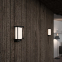 Nordlux Nestor Black Wall Light - Size: 22.1 x 14.7 x 22.1cm - Wilko - thumbnail 3