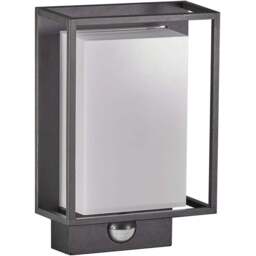 Nordlux Nestor Black Wall Light - Size: 22.1 x 14.7 x 22.1cm - Wilko