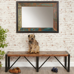 Baumhaus Urban Chic 3 Seater Dining Bench - Multi - Wilko - thumbnail 5