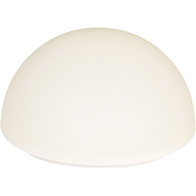 Luxform La Rochette White Globe Solar Garden Light - Size: 25 x 25 x 21.5cm - Wilko - image 1