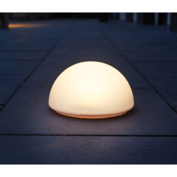 Luxform La Rochette White Globe Solar Garden Light - Size: 25 x 25 x 21.5cm - Wilko - thumbnail 6