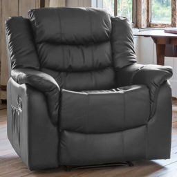 Almeira Grey Recliner Armchair - Size: Single - Artemis Home - Wilko
