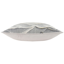 Paoletti Stratus Grey Jacquard Cushion - Size: 45 x 45 cm - Wilko - thumbnail 5