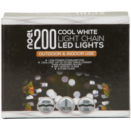 200 Classic Light Chain Cool White - White - Wilko - thumbnail 5