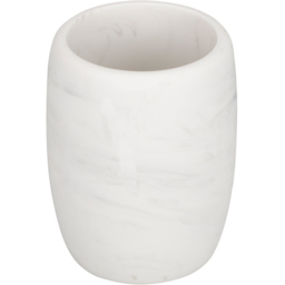 Treviso Tumbler - White - Size: 8 x 8 x 10cm - Wilko - thumbnail 1