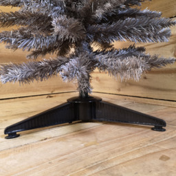 Samuel Alexander Grey Snowtime Wrapped Pencil Pine Artificial Christmas Tree 5ft - Wilko - thumbnail 6