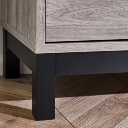 Julian Bowen Bali Grey Oak TV Unit - Size: 50 x 135 x 40cm - Wilko - thumbnail 5