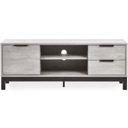 Julian Bowen Bali Grey Oak TV Unit - Size: 50 x 135 x 40cm - Wilko - thumbnail 4