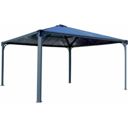Palram Palmero 4300 4 x 4m Grey Garden Gazebo - Size: 3 x 4m - Palram Canopia - Wilko - thumbnail 3