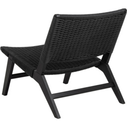Florence Carson Black Lounge Chair - Size: Single - Furniture To Go - Wilko - thumbnail 5