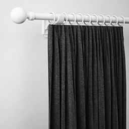 Rothley Matt White Curtain Rings Box 10 Pack - Size: 5 x 5 x 5cm - Wilko - thumbnail 3