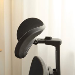 Home Source Lumo Black Ergonomic Mesh Computer Chair with Adjustable Armrest and Headrest - Size: 129 x 67 x 52cm - Wilko - thumbnail 6
