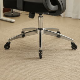 Home Source Lumo Black Ergonomic Mesh Computer Chair with Adjustable Armrest and Headrest - Size: 129 x 67 x 52cm - Wilko - thumbnail 7