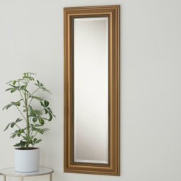 Yearn Gold Classic Beaded Framed Dressing Mirror 131 x 47cm - Wilko - thumbnail 3