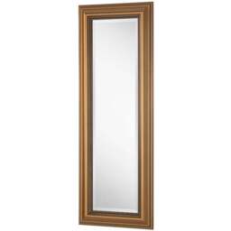 Yearn Gold Classic Beaded Framed Dressing Mirror 131 x 47cm - Wilko - thumbnail 1