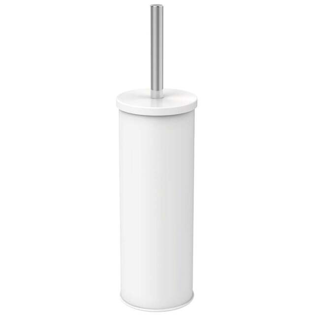 White Toilet Brush Holder - Wilko - image 1