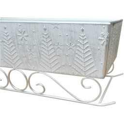 Rustic Sleigh Decoration Red or White - Santa's Chalet - Wilko - thumbnail 5
