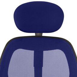 Teknik Office Cobham Mesh Desk Chair Blue - Size: 97 x 53 x 54cm - Wilko - thumbnail 5