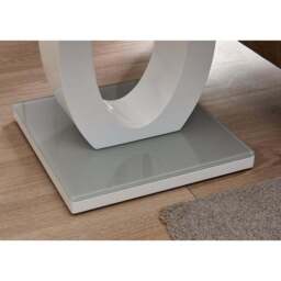 Furniturebox Lucia Grey Side Table - Size: 50 x 50 x 50cm - Wilko - thumbnail 3