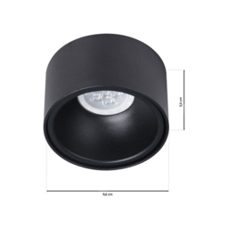 Milagro Bali Round White Spot Light 230V - Size: 9 x 9 x 4 cm - Wilko - thumbnail 7