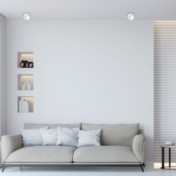 Milagro Bali Round White Spot Light 230V - Size: 9 x 9 x 4 cm - Wilko - thumbnail 5