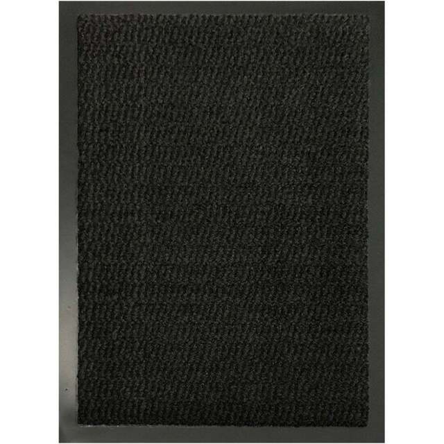 Desire Rugs Charcoal Anti Slip Door Mat 40 x 60cm - Wilko - image 1